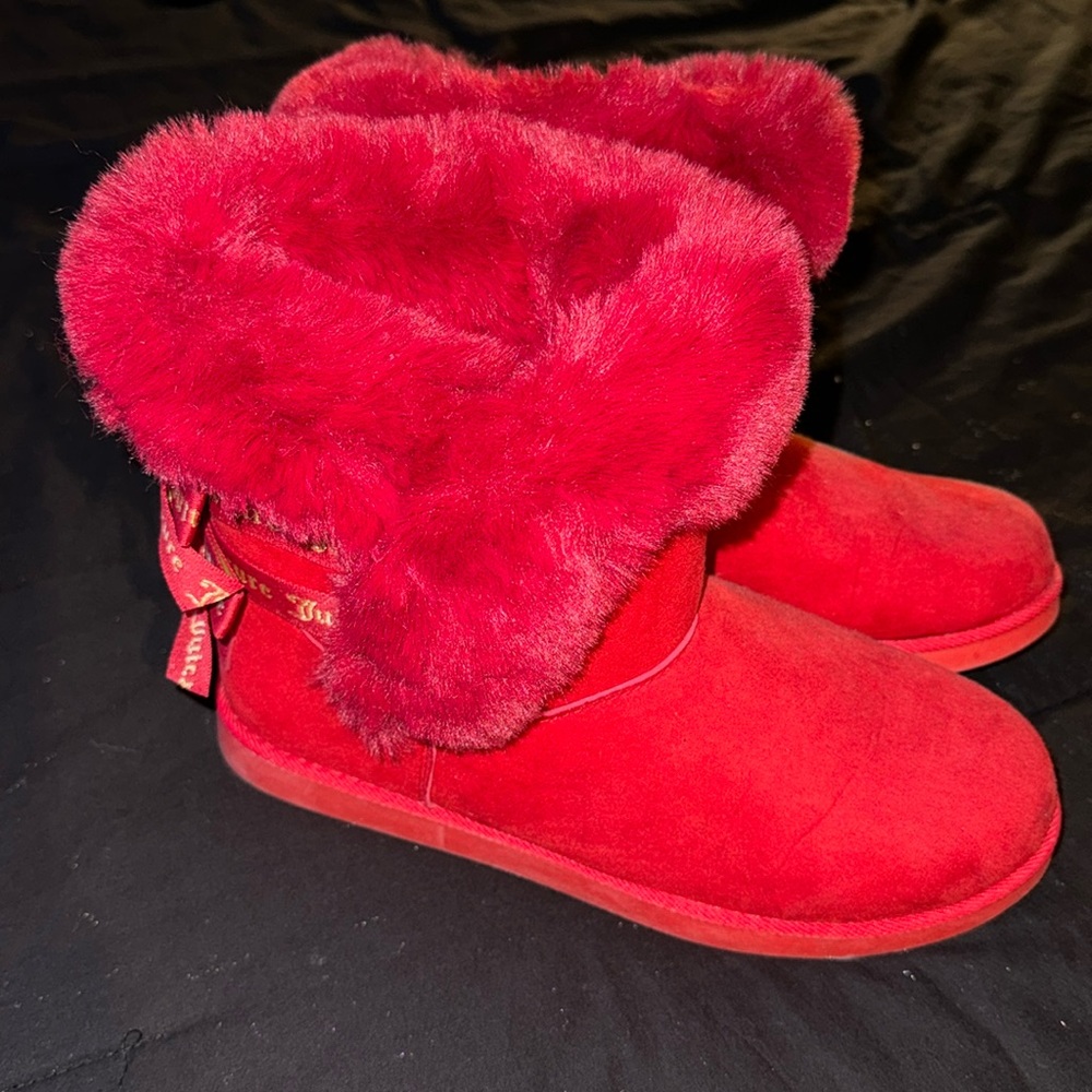 Juicy Couture Fur Booties